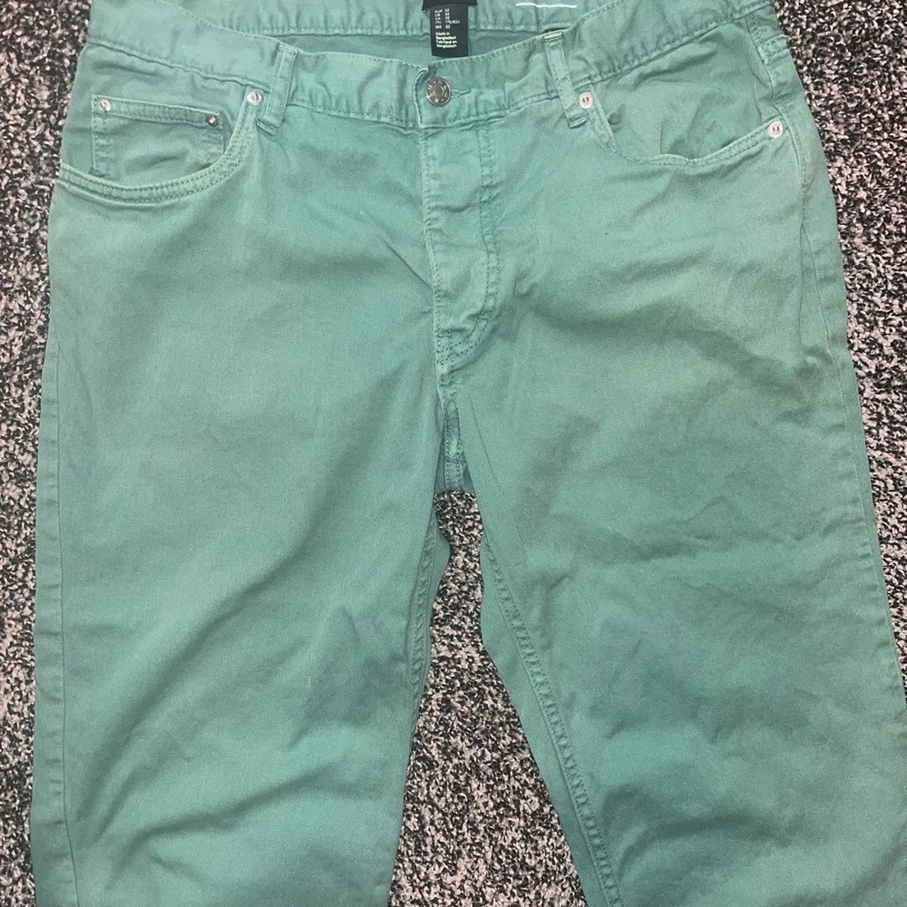 H&M Men's Slim Jeans in Teal